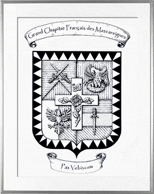 Armoiries-Logo Grand Chapitre Français des Mascareignes